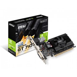 MSI GeForce GT710 2GB DDR3 64BIT DVI/HDMI/HDCP 