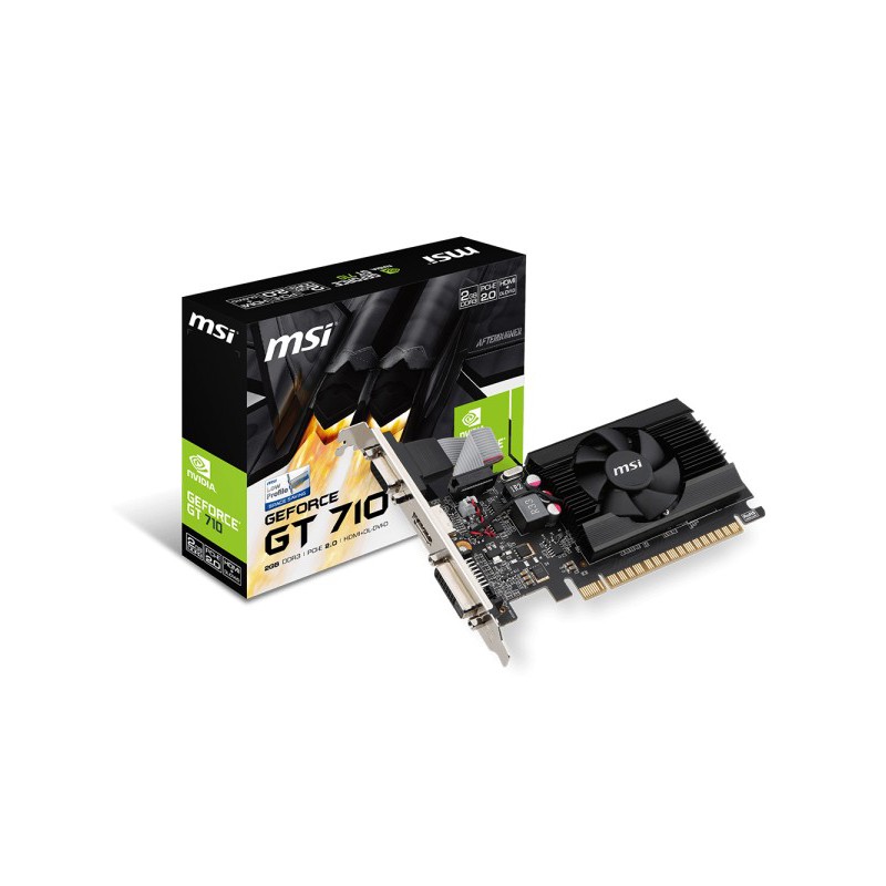 MSI GeForce GT710 2GB DDR3 64BIT DVI/HDMI/HDCP 