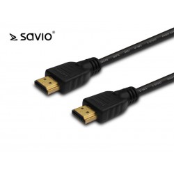 Elmak SAVIO CL-01 Kabel HDMI 1.5m złoty v1.4 3D