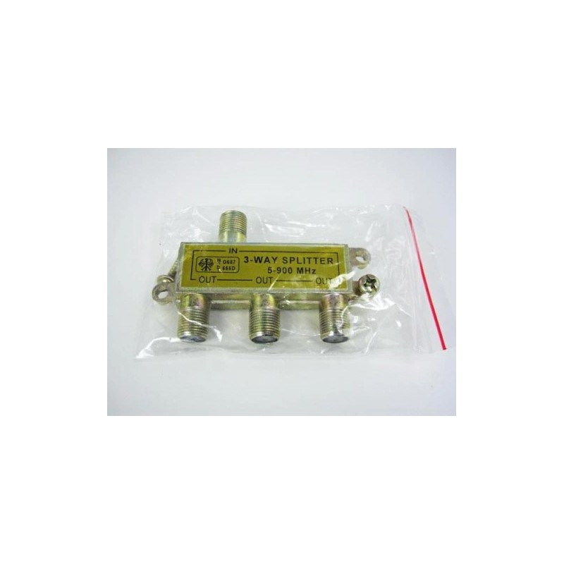 Splitter antenowy F rozgalęziacz 1/3