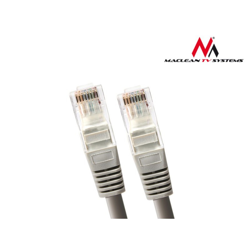 Maclean Przewód patchcord UTP 5e MCTV-649 1m wtyk-