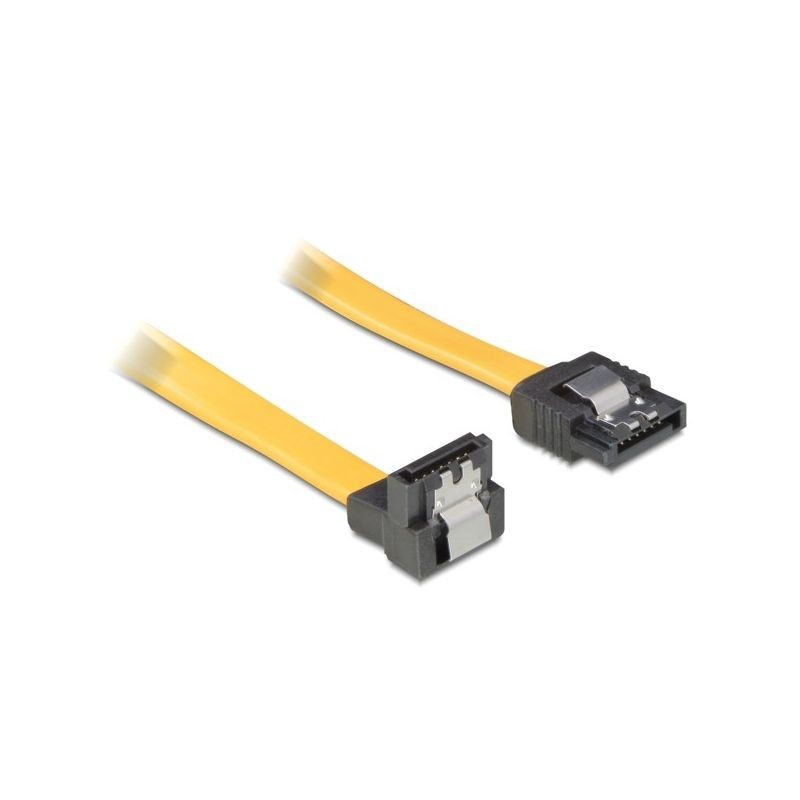Delock Kabel SATA II (3Gbps) 70cm (metalowe zatrza