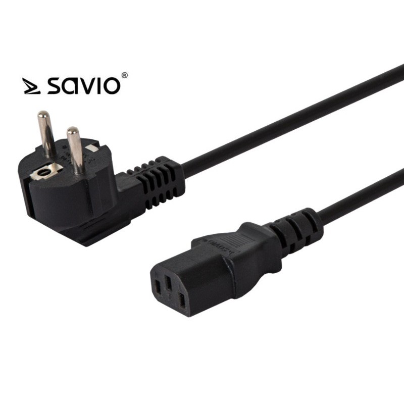 Elmak SAVIO CL-98 Kabel zasilający C13/ C/F Schuko