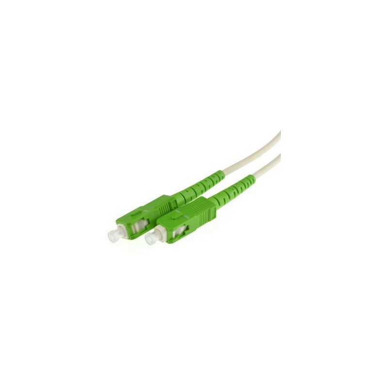NEKU Patchcord światłowód SM 9/125 SC APC FTTH 10m