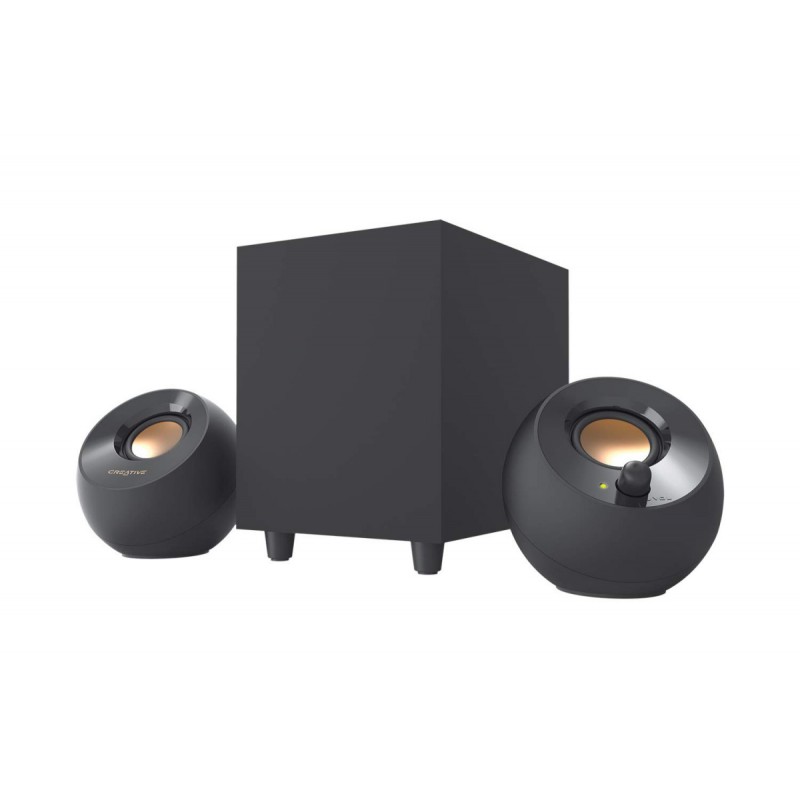 Creative Labs Głośniki Pebble Plus 2.1 USB czarne Creative Labs Głośniki Pebble Plus 2.1 USB czarne