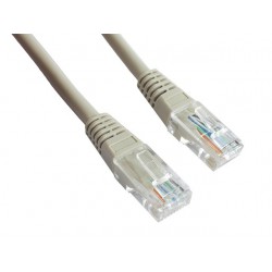 Gembird Patch cord kat.5e osłonka zalewana 5M szar