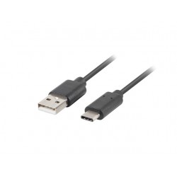 LANBERG Kabel USB CM - AM 2.0 1.8m czarny QC 3.0 
