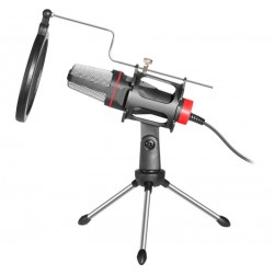 Defender Mikrofon na statywie, przewodowy, 3,5 mm 