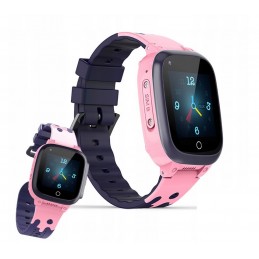 SMARTWATCH T9 DLA DZIECI IP68 GPS 4G VideoCall róż