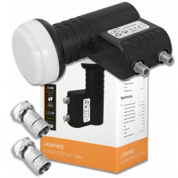 KONWERTER SAT TWIN FULL HD 4K CYFROWY POLSAT NC+