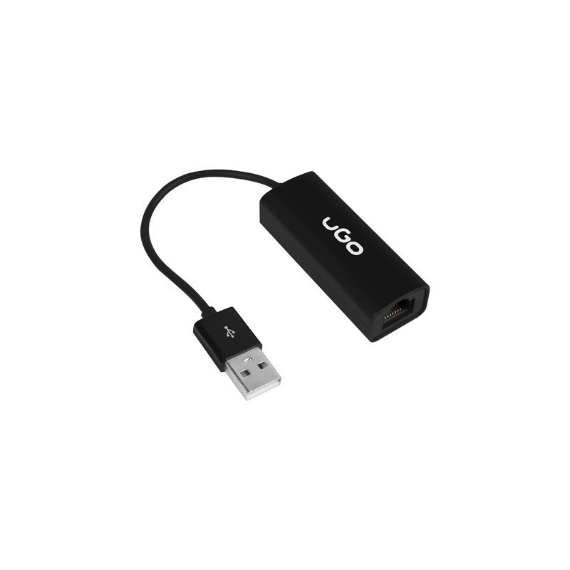 UGo Karta sieciowa USB 2.0 - RJ-45 100Mb na kablu