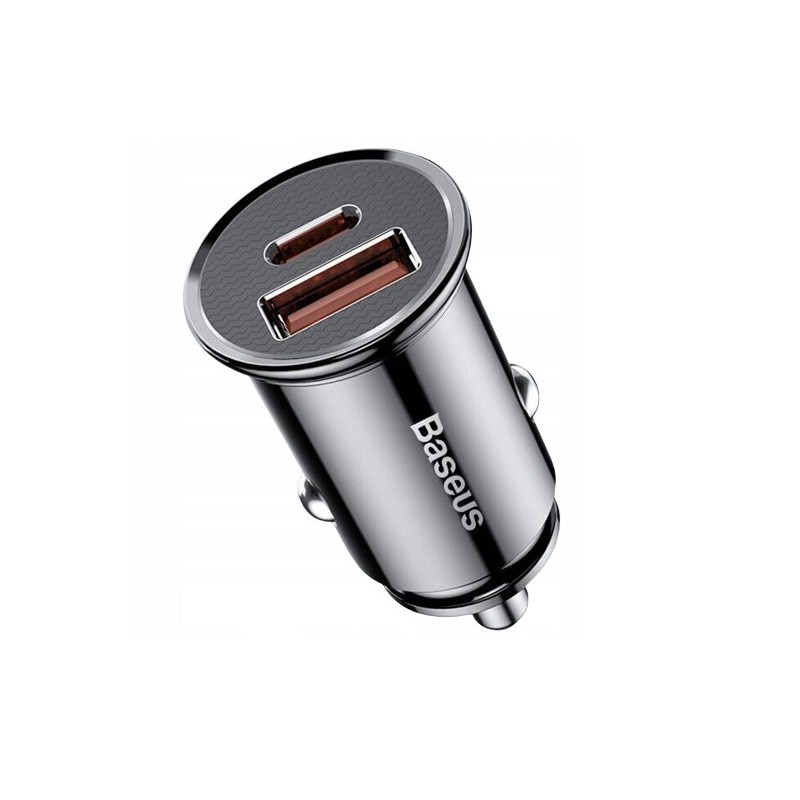 Ładowarka samochodowa USB typ A/C Baseus CCALL-YS0