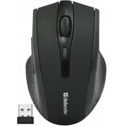 Myszka bezprzewodowa Defender MM-665 czarna