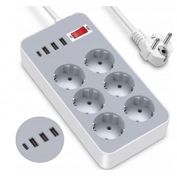 Listwa zasilająca Electronica4u EU-106 6 gniazd 1,