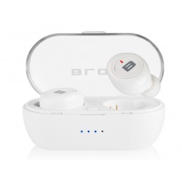 BLOW Słuchawki BTE100 Earbuds Bluetooth Białe