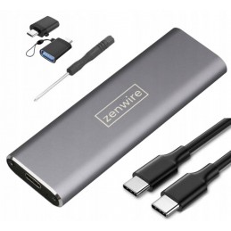 Kieszeń na dysk SSD m.2 USB-C obudowa m2 SATA NGFF