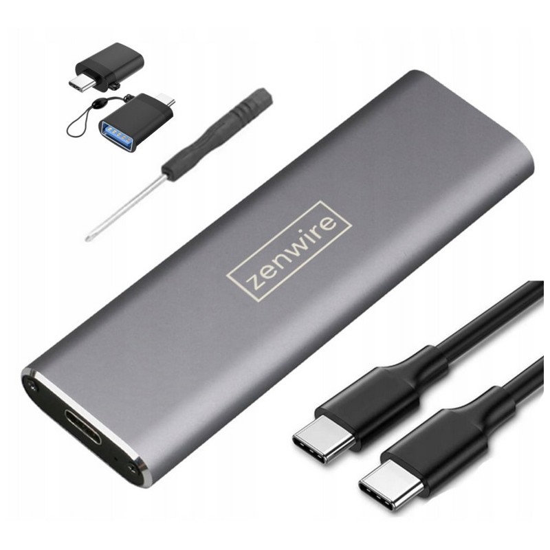 Kieszeń na dysk SSD m.2 USB-C obudowa m2 SATA NGFF