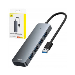BASEUS HUB USB 4-PORTY KONCENTRATOR ABS USB 3.0