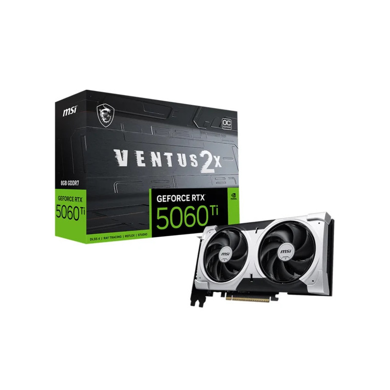 MSI GeForce RTX 5060 Ti Ventus 2X OC Plus 8GB GDDR