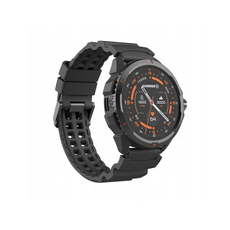 Smartwatch HAMMER Watch 2 Black