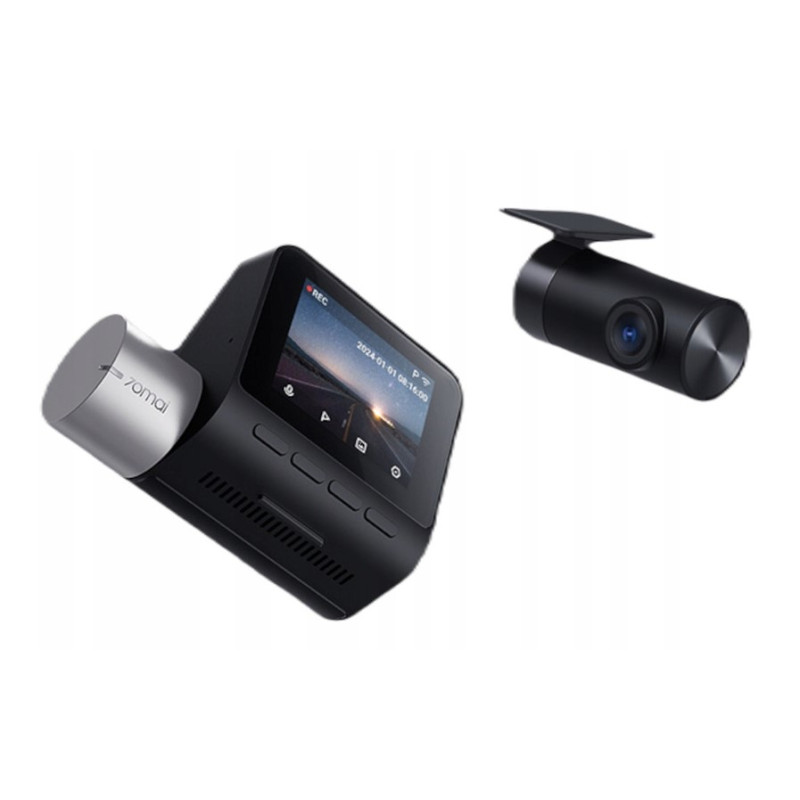 Wideorejestrator 70MAI Dash Cam A510 + kamera tyln