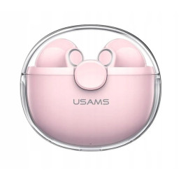 Słuchawki douszne USAMS BU TWS Różowy
