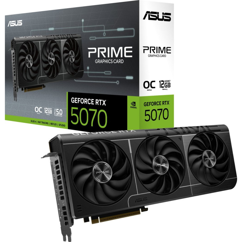 Asus Prime GeForce RTX 5070 GDDR7 12GB OC Edition