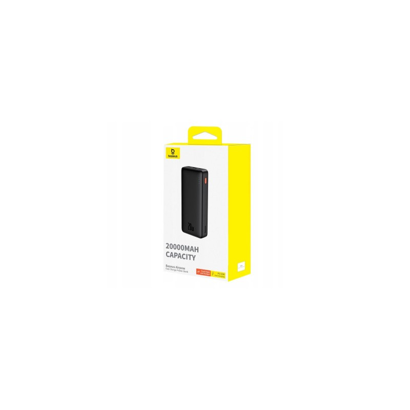 Power Bank BASEUS 20000mah 20W Szybkie ładowanie U