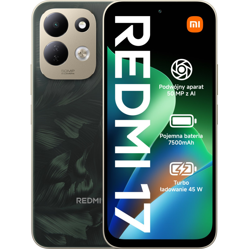Redmi 17 4G NFC 4/256GB Zielony